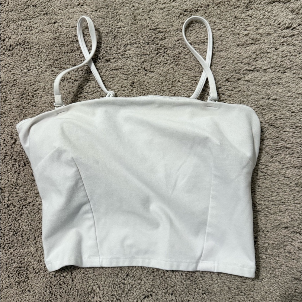 ALO Yoga White Tank Top